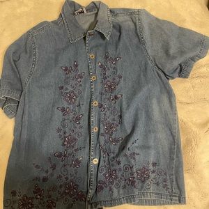 Blue Jean Shirt